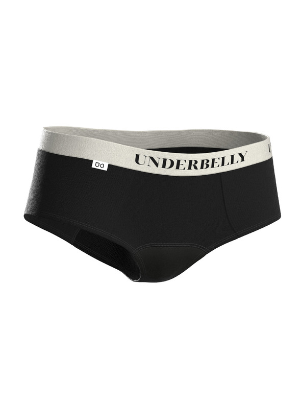 Underbelly Menstruacijske hlačke Underbelly Lowee črne