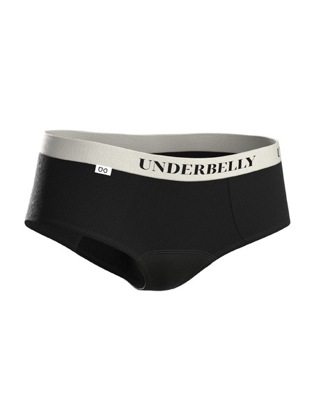 Underbelly Menstruacijske hlačke Underbelly Lowee črne
