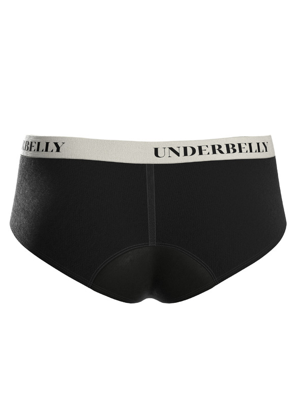 Underbelly Menstruacijske hlačke Underbelly Lowee črne