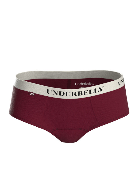 Underbelly Menstruacijske hlačke Underbelly Lowee rdeče