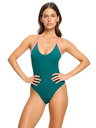 Modibodi Menstruacijske plavalk Puma & Modibodi Deep Plunge One Piece Super Emerald Ice