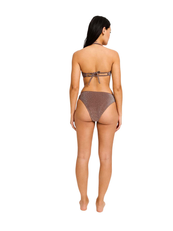 Modibodi Menstruacijski kupalek Modibodi Shimmer Hi-Leg Cheeky Bottom Espresso spodnji del