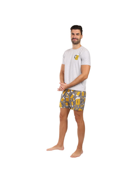 Lonka Moške pižame Lonka večbarvne (Koffing velike pivo/tisk)