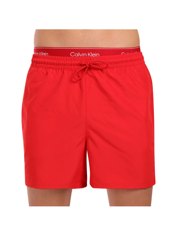 Calvin Klein Moške plavalne hlače Calvin Klein rdeče