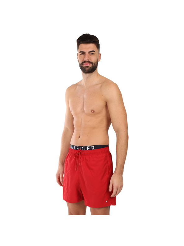 Tommy Hilfiger Moške kopalke Tommy Hilfiger rdece