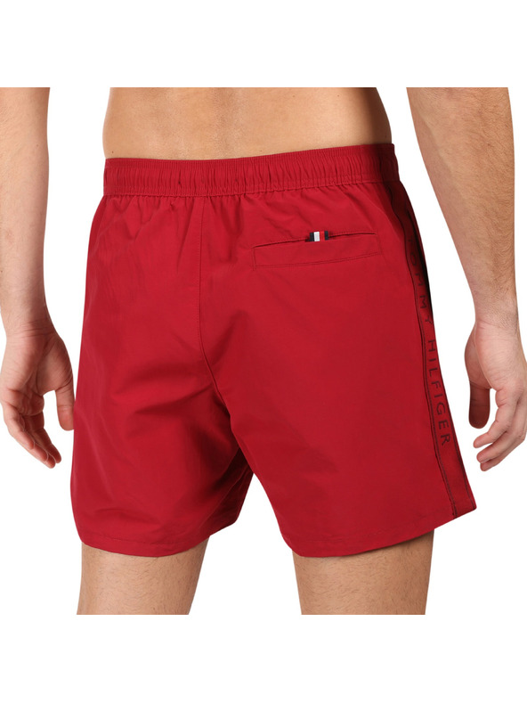 Tommy Hilfiger Moške kopalke Tommy Hilfiger rdece