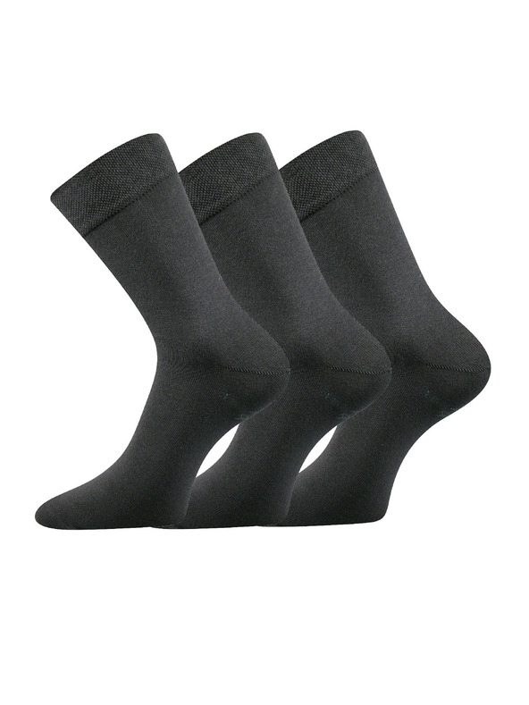 Lonka Set treh - nogavice Lonka temno sive