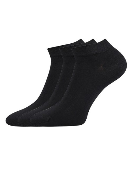 Lonka Set treh - nogavice Lonka nizke črne