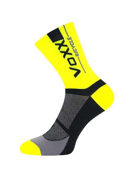 VoXX Nogavice VoXX kolesarske neon rumene