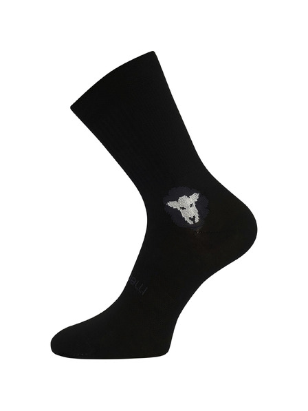 VoXX Komplet tri - nogavice VoXX merino crne