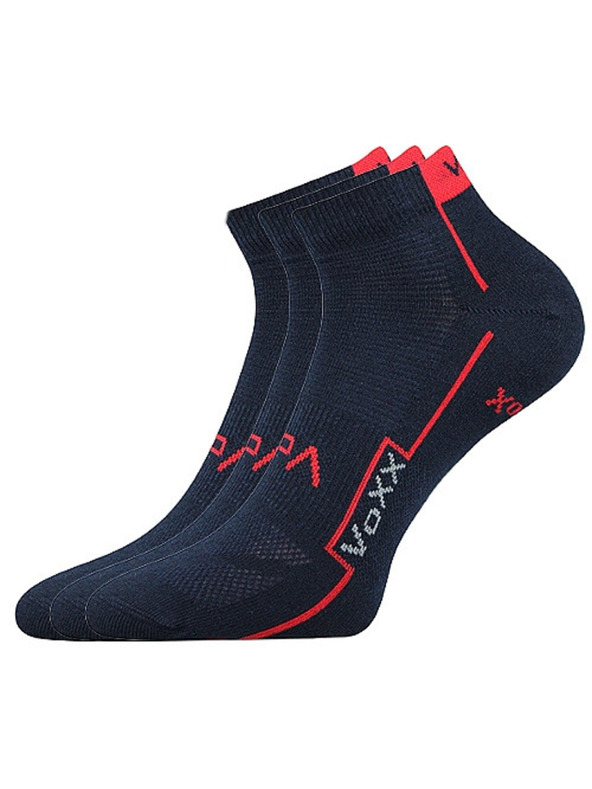 VoXX Komplet treh - nogavice VoXX temno modre