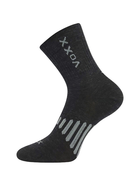VoXX Nogavice Voxx merino visoke temno sive