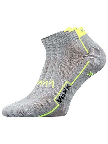 VoXX Komplet treh - nogavice VoXX svetlo sive