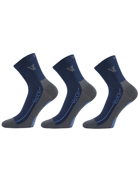 VoXX Komplet treh - nogavice VoXX temno modre