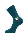VoXX Komplet treh - nogavice VoXX merino zelene