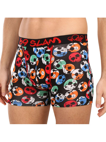69slam Moške boksarice 69SLAM GILBERT bambusne večbarvne
