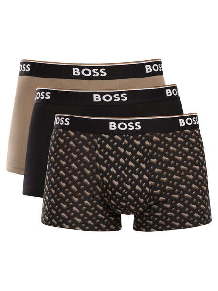 BOSS Set treh - moške boksarice BOSS večbarvne
