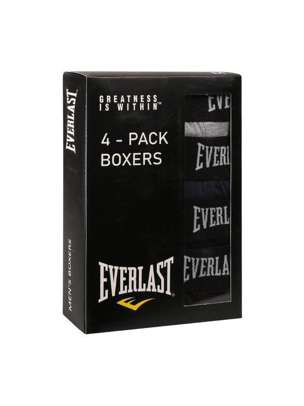 Everlast Komplet štirih - moške boksarice Everlast večbarvne