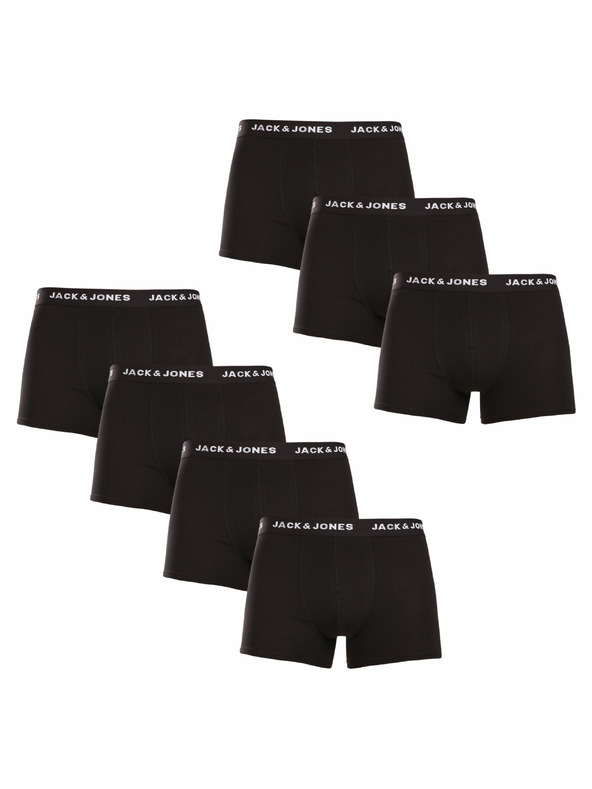 Jack & Jones Komplet sedmih - moške boksarice Jack and Jones črne