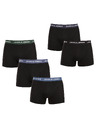 Jack & Jones Komplet petih - moške boksarice Jack and Jones črne