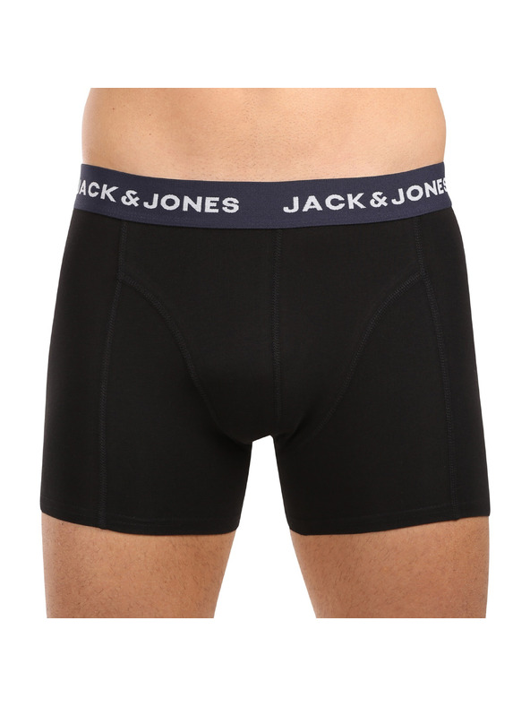 Jack & Jones Komplet petih - moške boksarice Jack and Jones črne