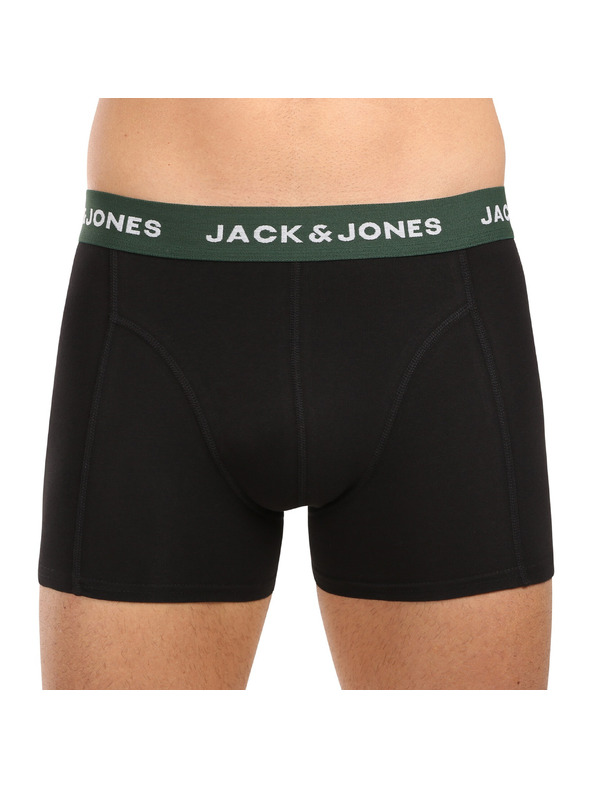 Jack & Jones Komplet petih - moške boksarice Jack and Jones črne