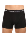 Jack & Jones Komplet petih - moške boksarice Jack and Jones črne
