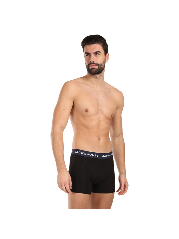 Jack & Jones Komplet petih - moške boksarice Jack and Jones črne