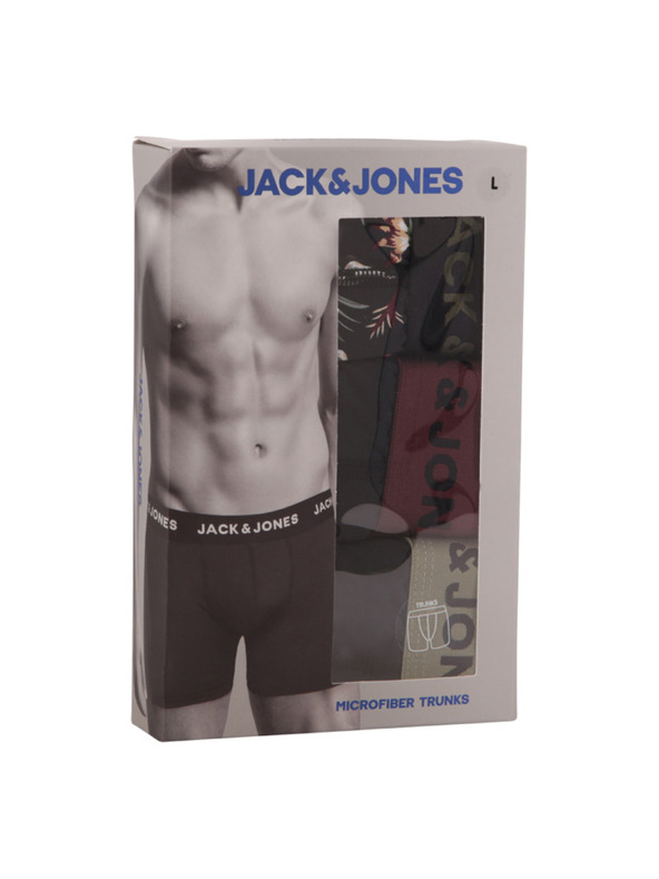 Jack & Jones Komplet treh - moške boksarice Jack and Jones večbarvne