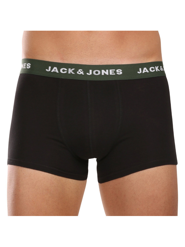 Jack & Jones Komplet sedmih - moške boksarice Jack and Jones črne