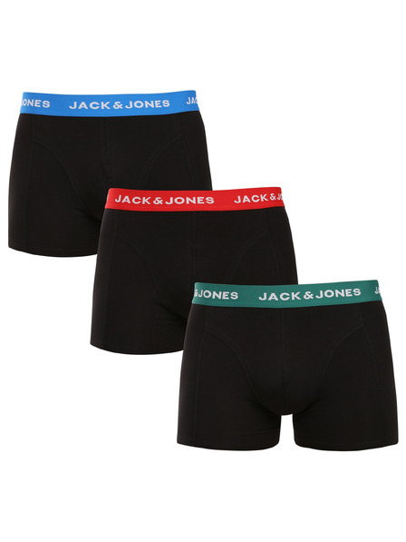 Jack & Jones Komplet treh - moške boksarice Jack and Jones črne