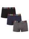 Jack & Jones Komplet treh - moške boksarice Jack and Jones večbarvne