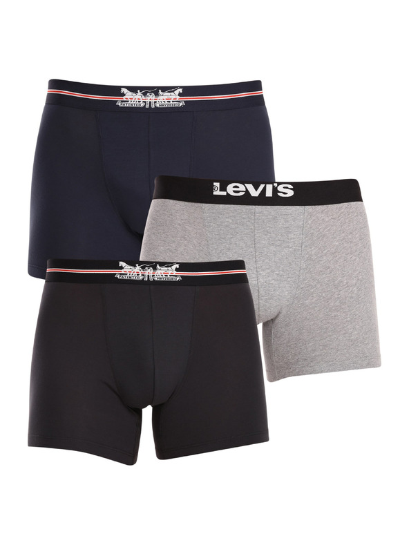 Levi's® Komplet treh - moške boksarice Levis večbarvne