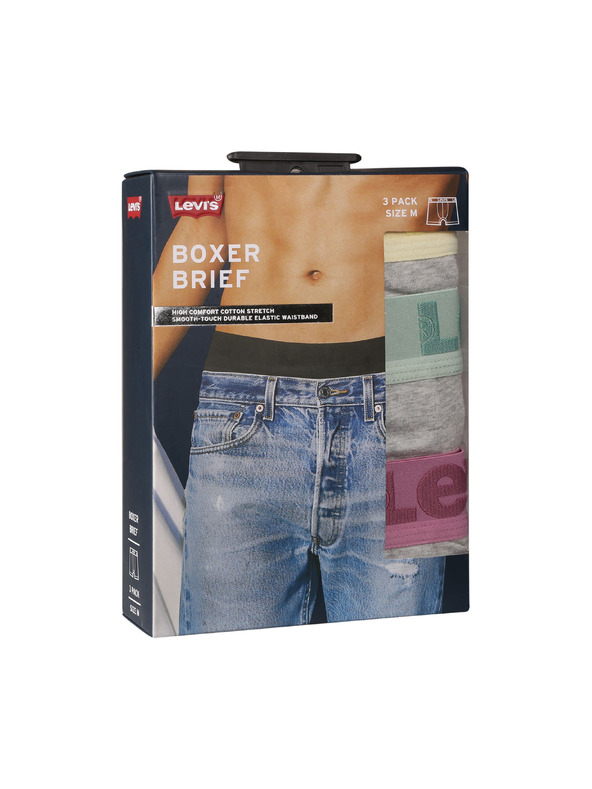 Levi's® Komplet treh - moške boksarice Levis večbarvne