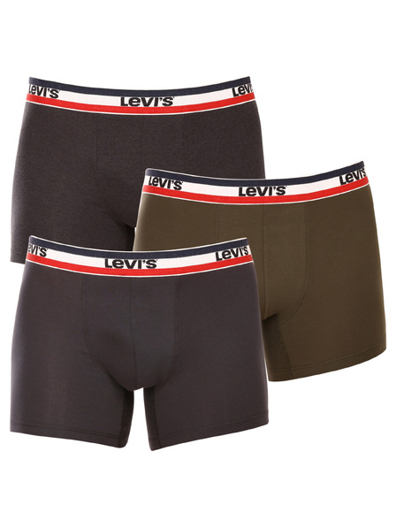 Levi's® Komplet treh - moške boksarice Levis večbarvne