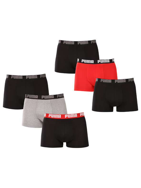 Puma Komplet šestih - moške boksarice Puma večbarvne