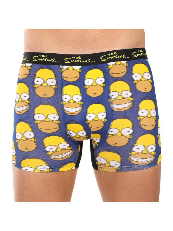 Trenýrkárna Moške boksarice The Simpsons večbarvne