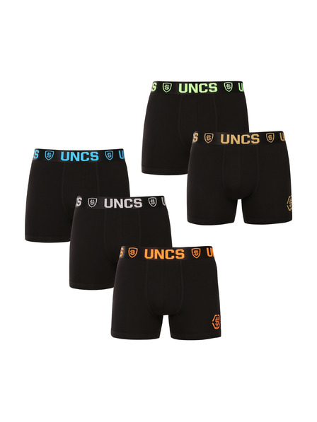 UNCS Komplet petih - moške boksarice UNCS črne
