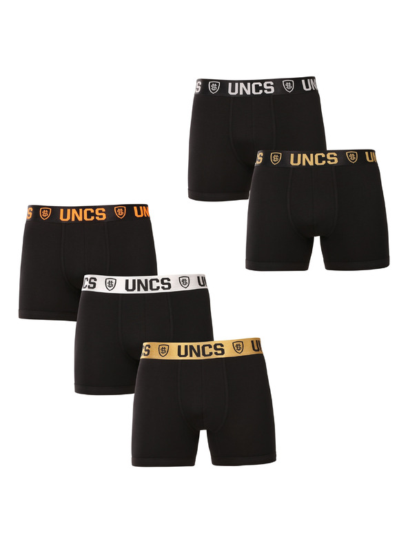 UNCS Komplet petih - moške boksarice UNCS črne