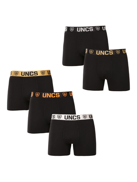 UNCS Komplet petih - moške boksarice UNCS črne