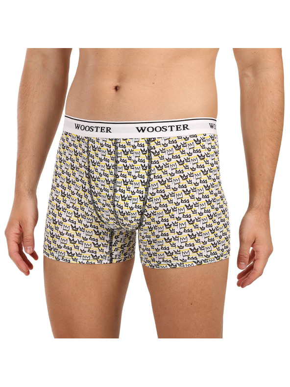 Wooster Komplet treh - moške boksarice Wooster večbarvne