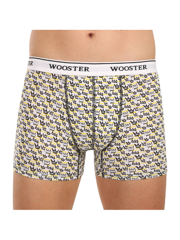 Wooster Komplet treh - moške boksarice Wooster večbarvne
