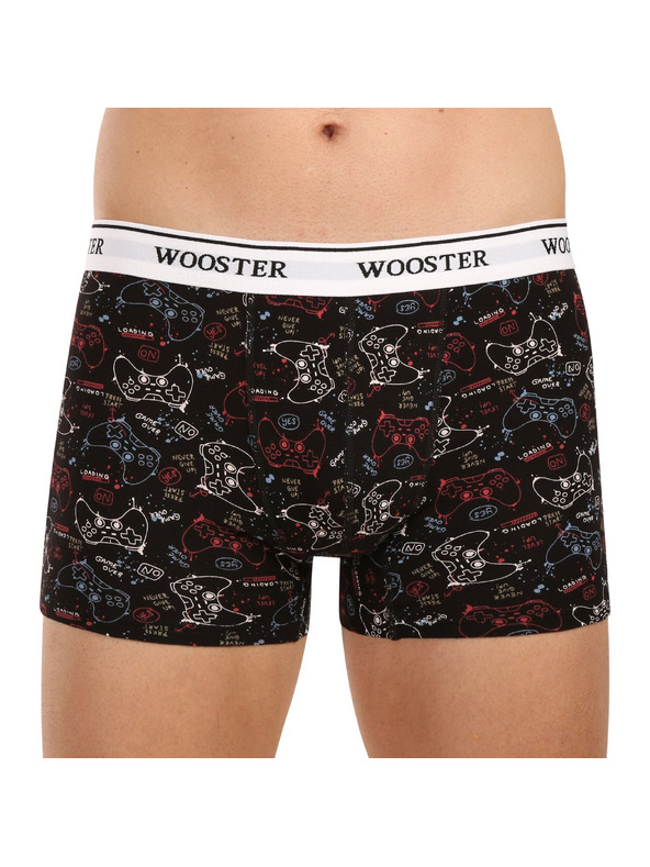 Wooster Komplet treh - moške boksarice Wooster večbarvne