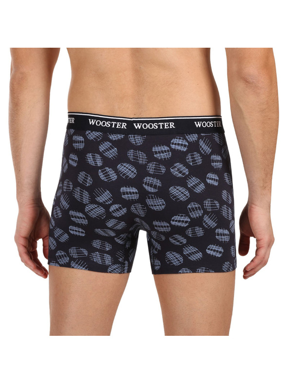 Wooster Komplet treh - moške boksarice Wooster večbarvne