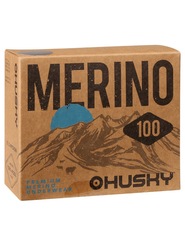 HUSKY Moške boksarice HUSKY MEX merino črne