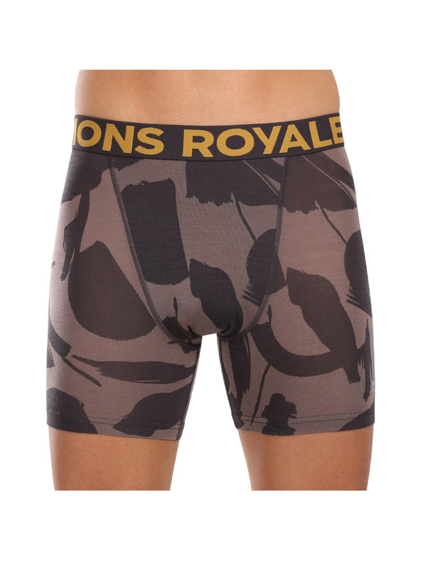 Mons Royale Moške boksarice Mons Royale merino večbarvne