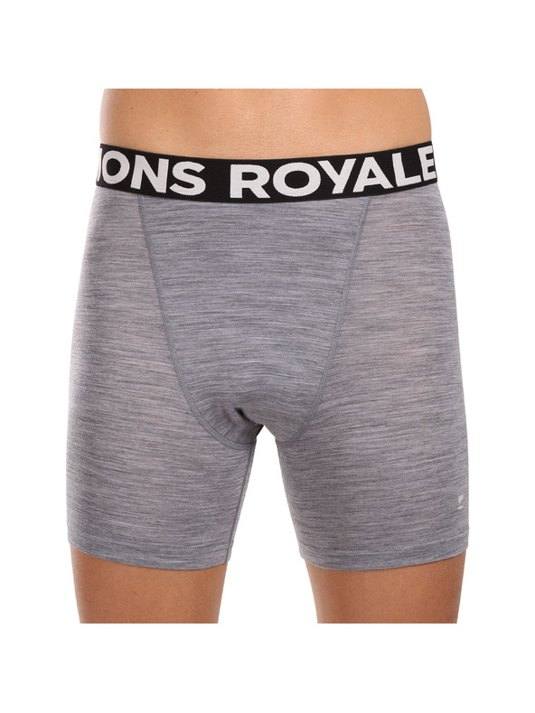 Mons Royale Moške boksarice Mons Royale merino sive