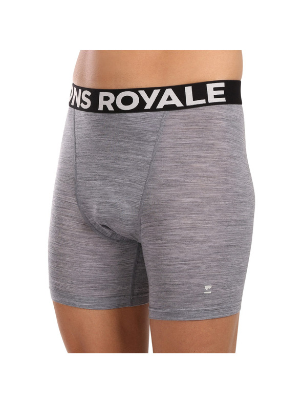 Mons Royale Moške boksarice Mons Royale merino sive