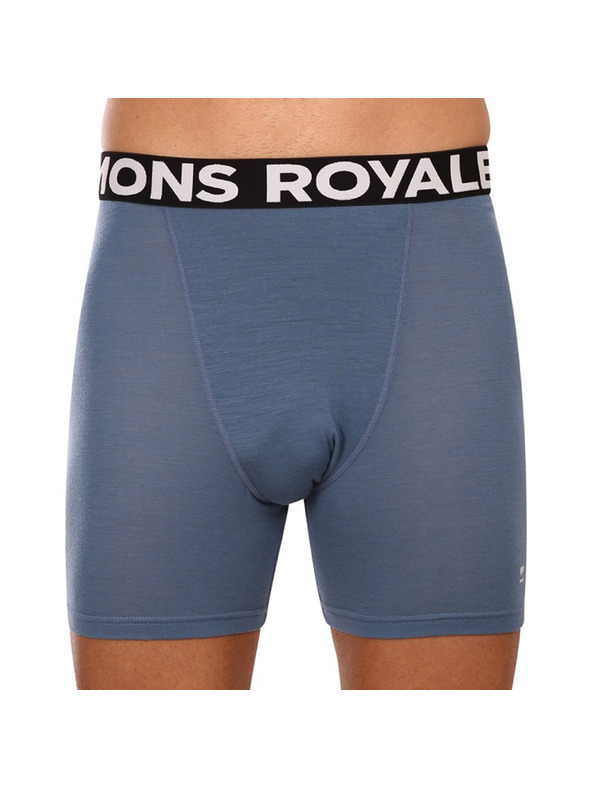 Mons Royale Moške boksarice Mons Royale merino modre