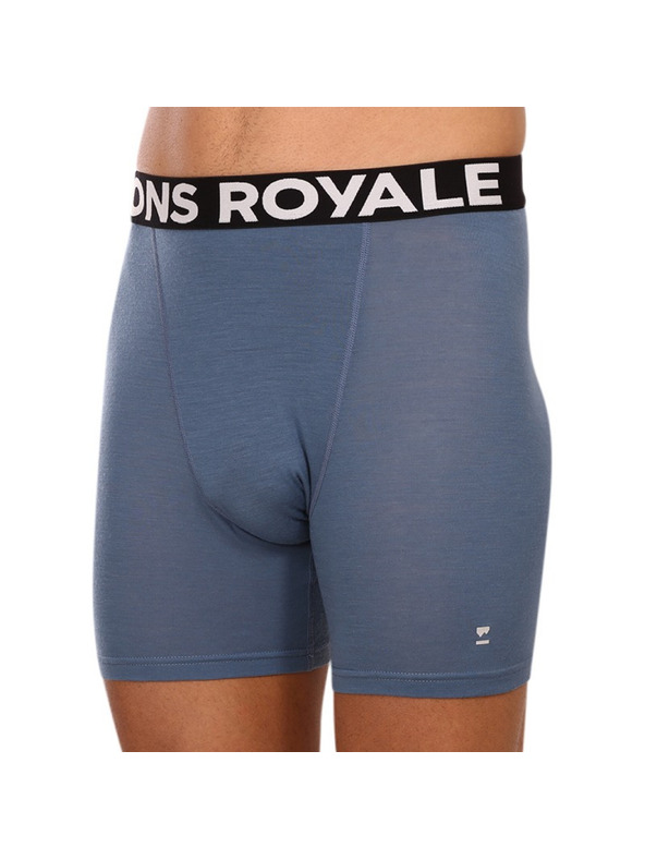 Mons Royale Moške boksarice Mons Royale merino modre